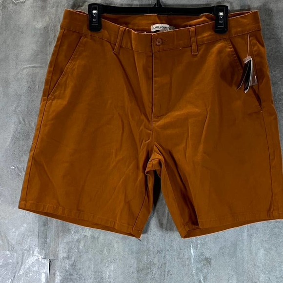 And Now This Men's Brown Stretch Performance Chino Shorts SZ 34 - Picture 1 of 11
